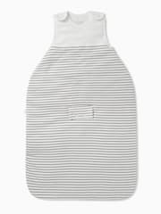 MORI Grey Cotton and Bamboo 0.5 Tog Travel Sleeping Bag - Image 4 of 6