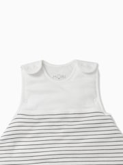 MORI Grey Cotton and Bamboo 0.5 Tog Travel Sleeping Bag - Image 5 of 6