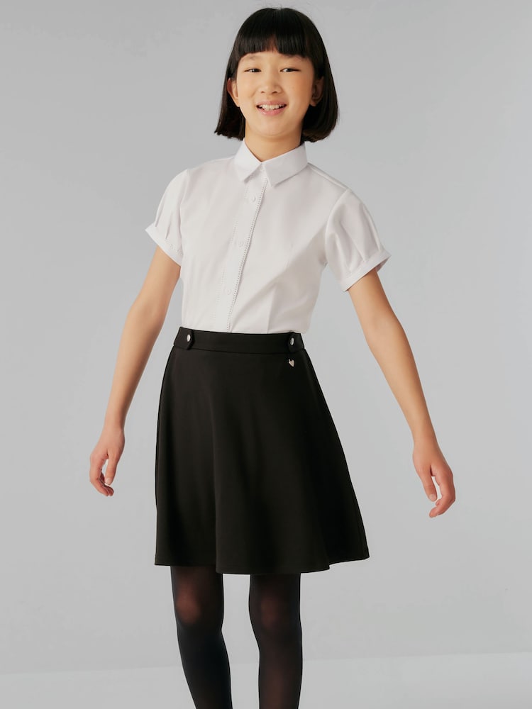 Clarks Black Clarks School Ponte Skirt - Image 1 of 8