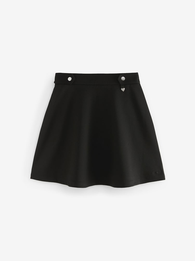 Clarks Black Clarks School Ponte Skirt - Image 6 of 8