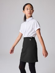 Clarks Black Senior Girls School Ponte Pencil Skirt - Image 1 of 6