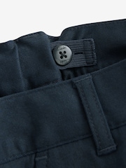 Clarks Navy Pull On Waist School Shorts - Image 8 of 9