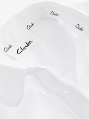 Weiß - Clarks Schulhemden für Mädchen im 2er-Pack - Bild 4 von 5