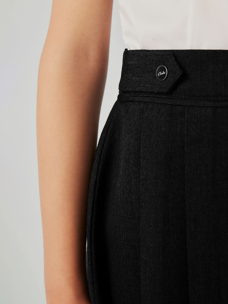Clarks Black Clarks Pleated Skirt - Image 2 of 3 Clarks Black Clarks Pleated Skirt - Image 2 of 3