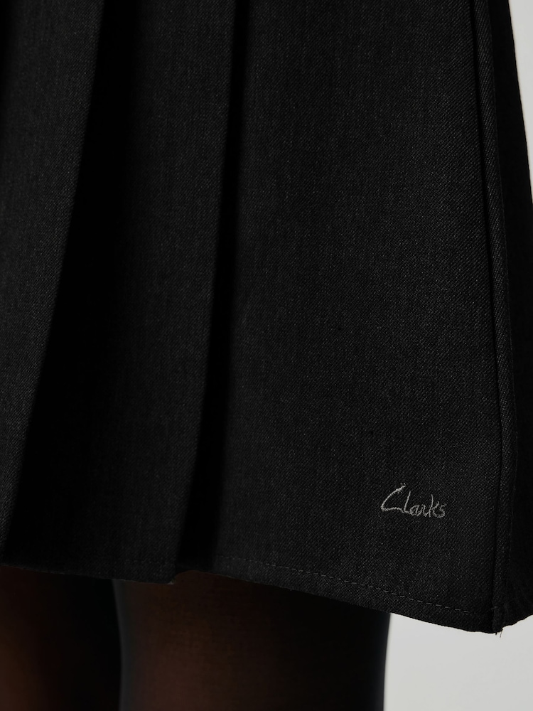 Clarks Black Clarks Pleated Skirt - Image 3 of 3 Clarks Black Clarks Pleated Skirt - Image 3 of 3