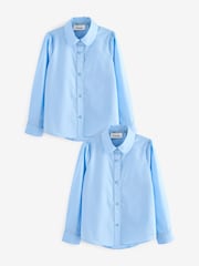 Blau - Clarks Schulhemden für Mädchen im 2er-Pack - Bild 1 von 5