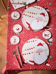 Set of 4 Fun Christmas Santa Placemats and Coasters - Изображение 1 из 4