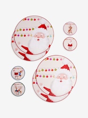 Set of 4 Fun Christmas Santa Placemats and Coasters - Изображение 4 из 4