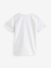Clarks White T-Shirts 2 Pack - Image 3 of 4