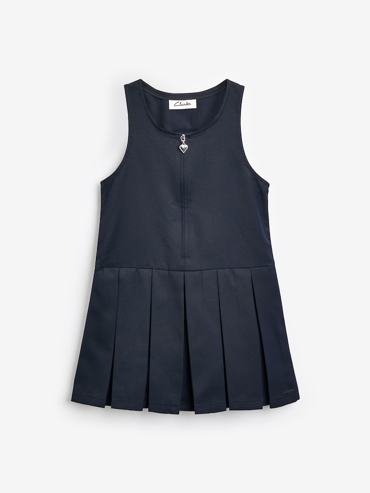 Clarks School Trägerkleid mit Reißverschluss vorne - Bild 7 von 7