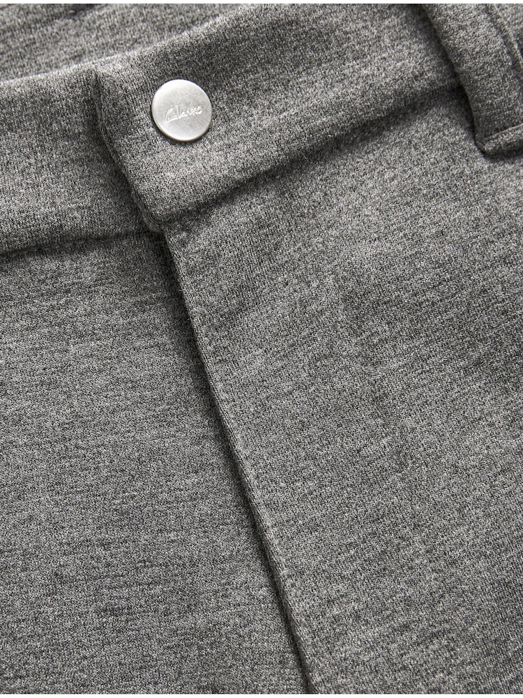 Grijs - Clarks School Ponte Trousers - Image 3 of 7