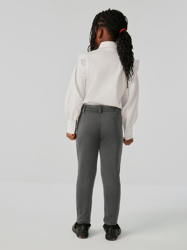 Grijs - Clarks School Ponte Trousers - Image 6 of 7