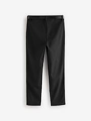 Clarks Dark Black Senior Girls Belted Slim Trousers - Image 6 of 8