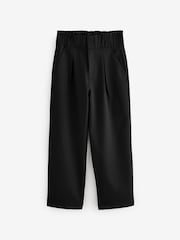 Clarks Black Senior Girls School Wide Leg Trousers - Image 5 of 7