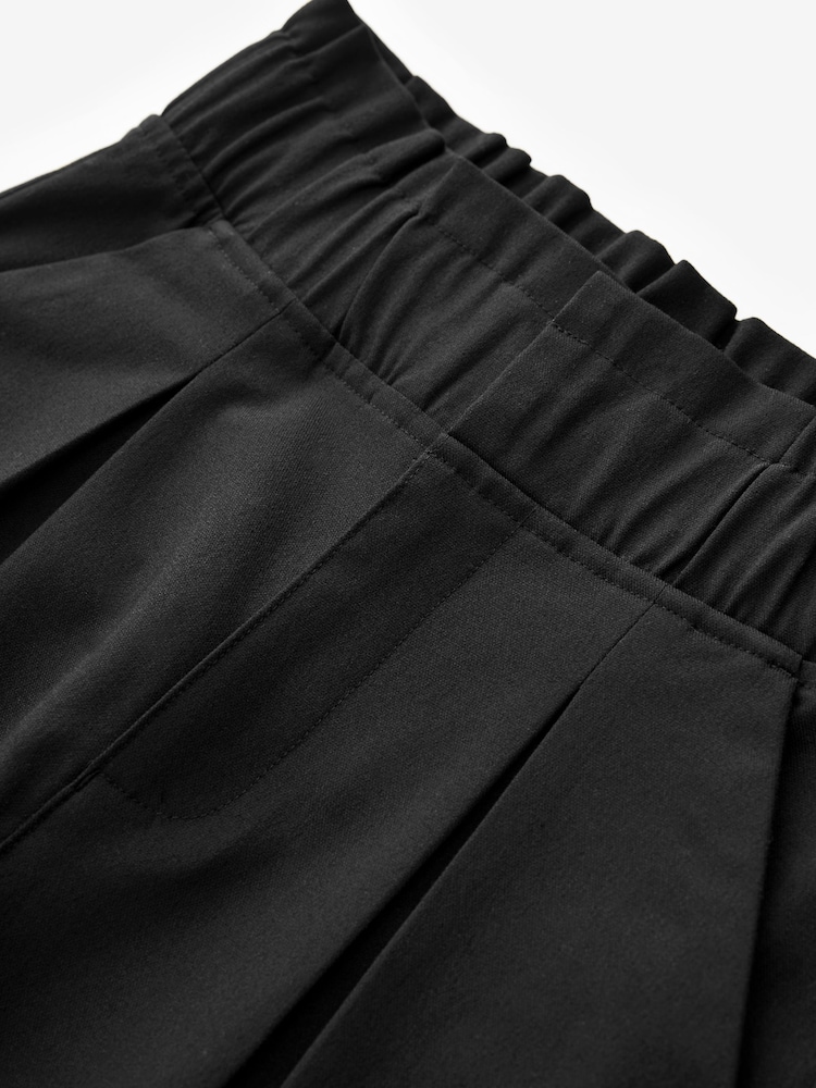 Clarks Black Senior Girls School Wide Leg Trousers - Image 7 of 7