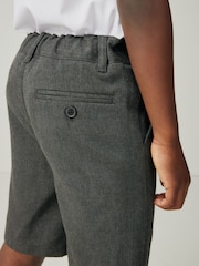 Clarks Grey Pull On Waist School Shorts - Image 7 of 12