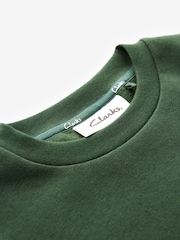 Clarks Green Unisex Crew Neck School Sweatshirt - Image 11 of 11