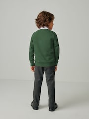 Clarks Green Unisex Crew Neck School Sweatshirt - Image 2 of 11