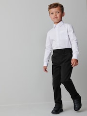 Clarks Black Regular Fit School Trousers - Image 3 of 9