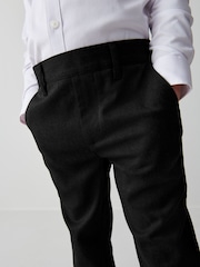 Clarks Black Regular Fit School Trousers - Image 6 of 9