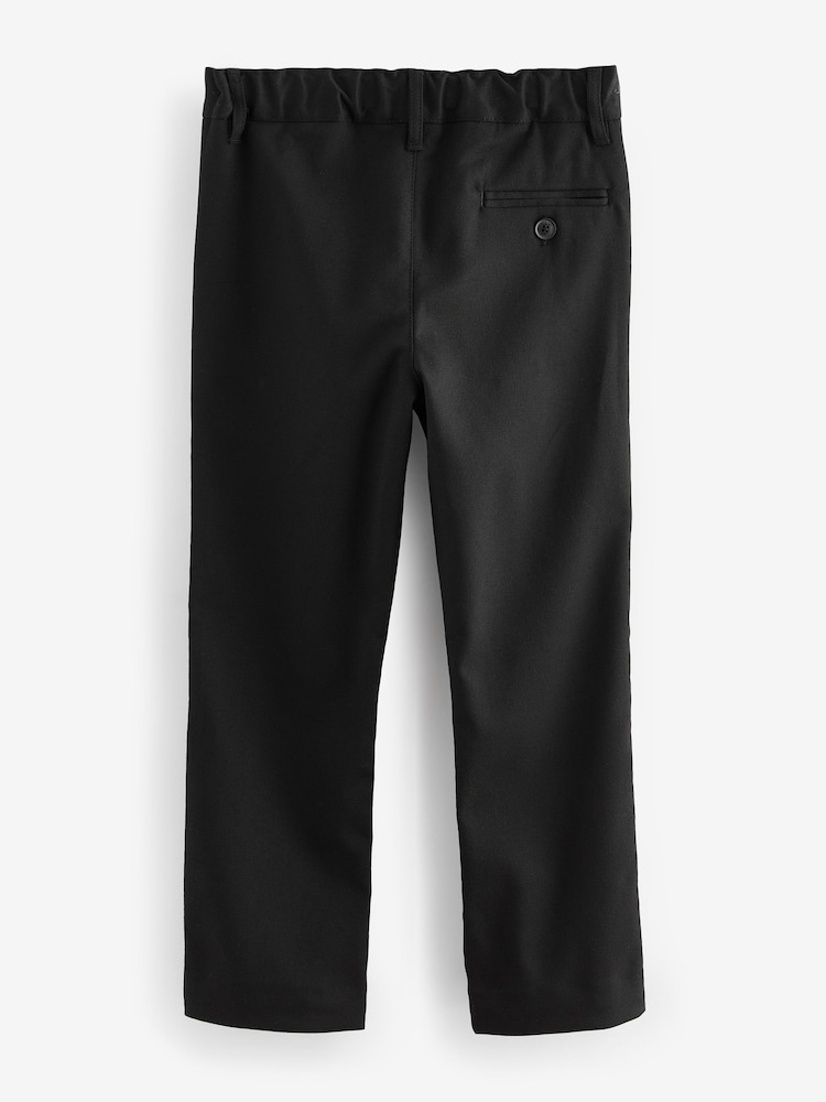 Clarks Black Regular Fit School Trousers - Image 9 of 9
