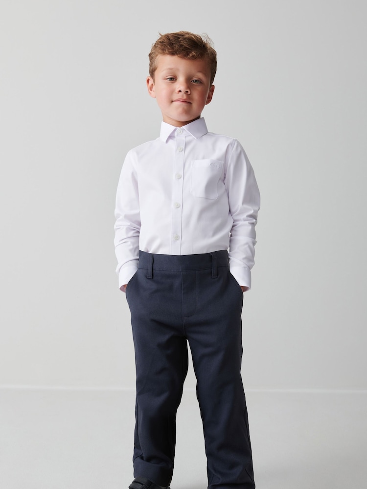 Clarks Navy Clarks School Trousers - Image 1 of 9