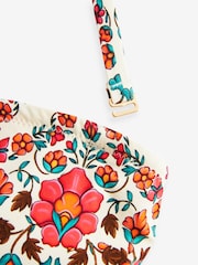 Pink/Orange Paisley Hanky Hem Bikini Top - Image 7 of 7