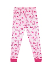 Character Pink Barbie AOP Long Sleeve Pyjama Set - Image 3 of 10