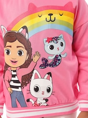 Character Pink 100% Cotton Gabby's Dollhouse Sweatshirt and Leggings Set - Image 8 of 8