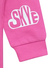 Character Pink Girls Paw Patrol Skye 100% Cotton Hoodie and Leggings Set - Image 4 of 5