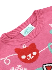 Character Pink Gabbys Dolls House Christmas Jumper - Image 3 of 5