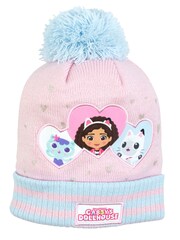 Character Pink Gabby's Dollhouse Winter Hat And Gloves Set - Image 3 of 4