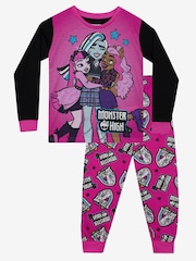 Character Pink Monster High 3 Characters Pyjamas - Image 1 of 5