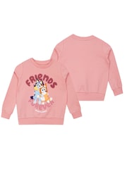 Charakter-Mädchen-Sweatshirt „Bluey & Bingo Friends Forever“ aus 100 % Baumwolle - Bild 3 von 5