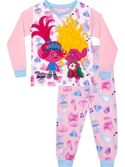 Character Pink Poppy Trolls Pyjamas - Image 1 of 4