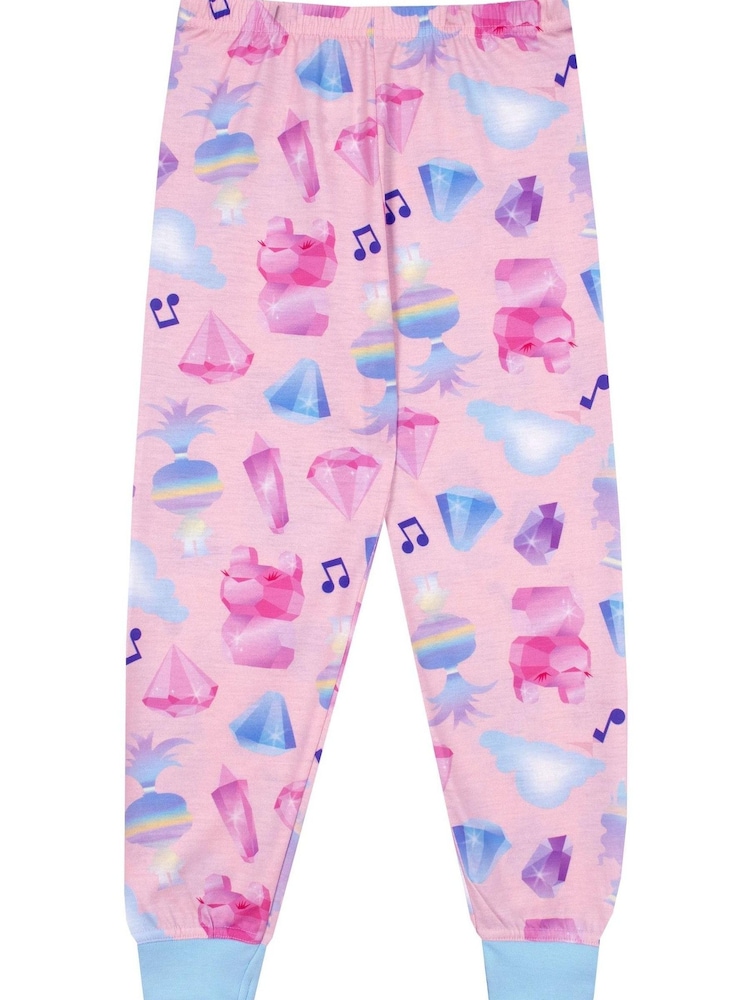Character Pink Poppy Trolls Pyjamas - Image 3 of 4
