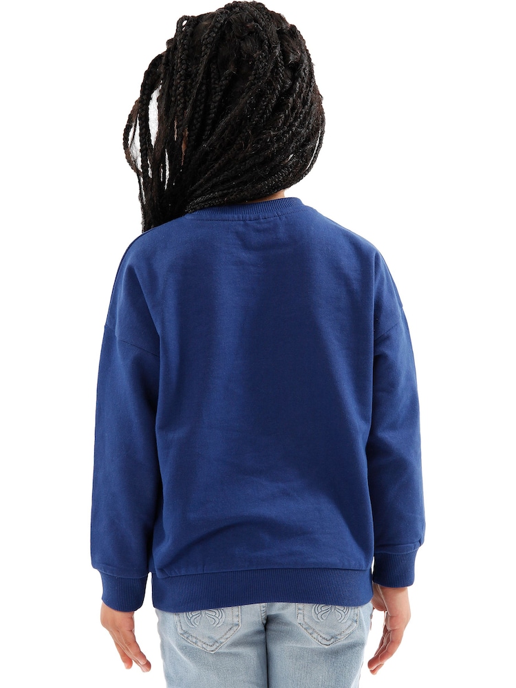 Character Blue Wish Gold Star 100% Cotton Sweatshirt - Image 2 of 4