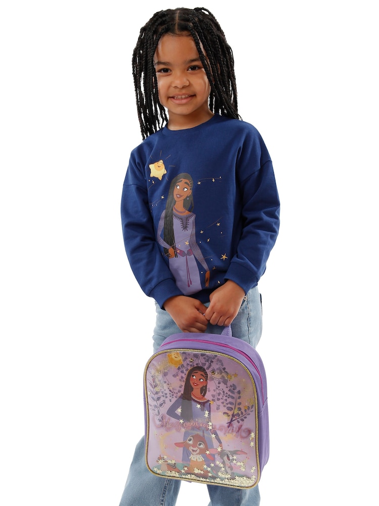 Character Purple Wish Backpack With Sparkle Pocket - Image 7 of 7