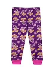 Character Purple Paw Patrol Printed Long Sleeve Pyjamas - Image 3 of 7