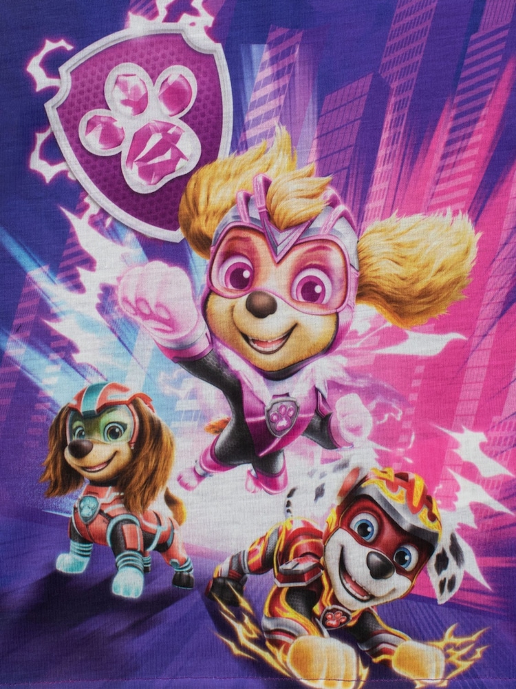Pigiama NAME IT Per Bambina Con Paw Patrol – Maniche Lunghe, Morbido Cotone, Colore Mauve Orchid, Taglia 3-4 Anni