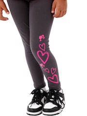 Character Pink 100% Cotton Barbie Sweatshirt and Leggings Set - Image 10 of 10