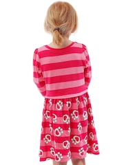 Character Pink Gabbys Dollhouse 100% Cotton Stripe Dress - Image 6 of 8