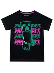 Character Black Minecraft T-Shirt - Image 1 of 4