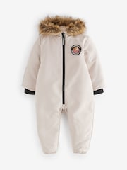 Superdry Cream Everest Snowsuit - Image 1 of 11
