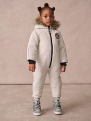 Superdry Cream Everest Snowsuit - Image 2 of 11
