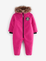 Superdry Pink Everest Snowsuit - Image 1 of 10