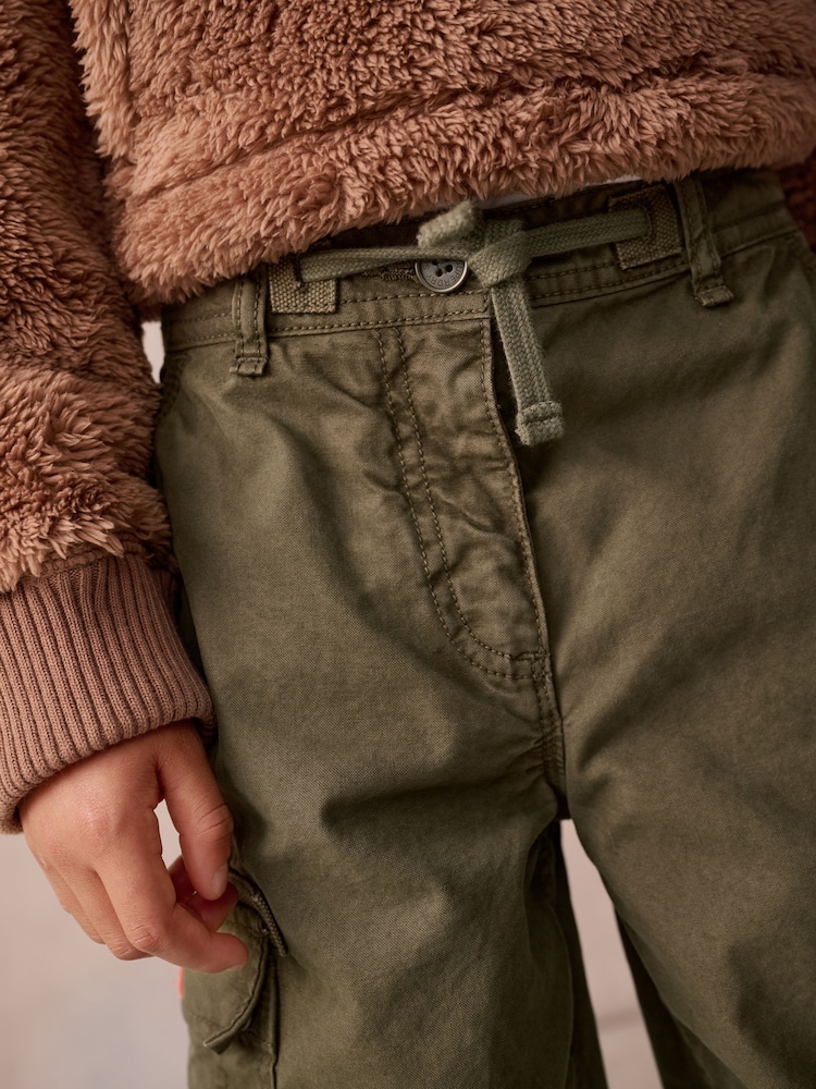 Superdry Khaki Green Cargo Trousers - Image 5 of 9