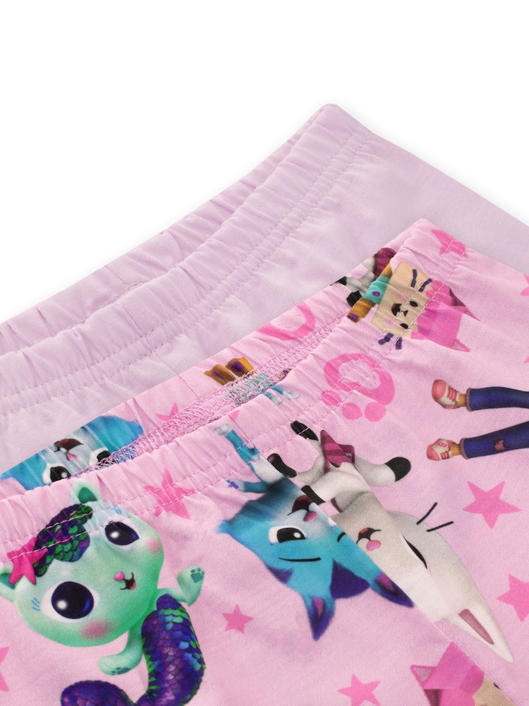 Character Pink Girls Gabby's Doll House Pyjamas 2 Pack - Image 12 of 12 Character Pink Girls Gabby's Doll House Pyjamas 2 Pack - Image 12 of 12