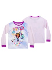 Character Pink Girls Gabby's Doll House Pyjamas 2 Pack - Image 3 of 5
