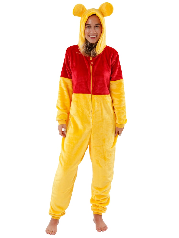 Fleece-All-In-One mit Charaktermotiv von Disney Winnie The Pooh - Bild 1 von 4 Fleece-All-In-One mit Charaktermotiv von Disney Winnie The Pooh - Bild 1 von 4